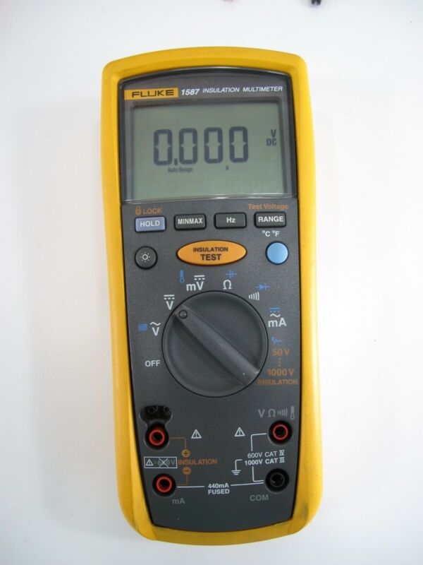 Fluke 1587 Digital FC Insulation Testing Multimeter 1000V Kit - ZeereeZ