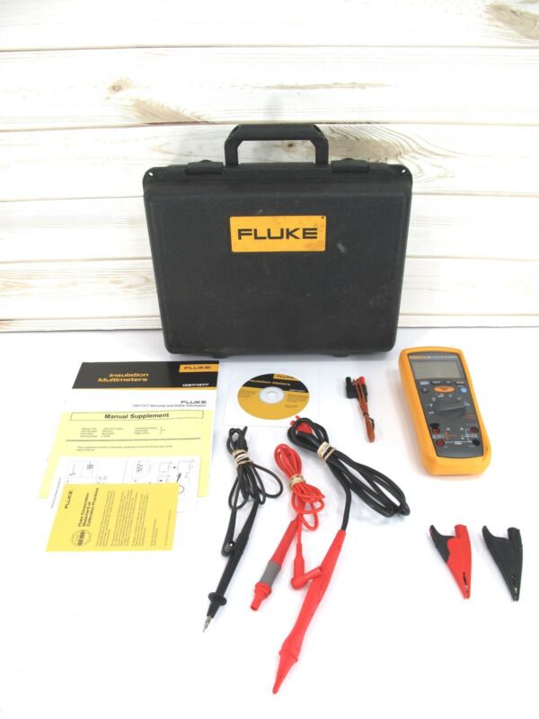 Fluke 1587 Digital FC Insulation Testing Multimeter 1000V Kit - ZeereeZ