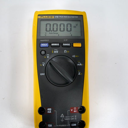Fluke 179 True RMS Digital Multimeter with Built In Thermometer - ZeereeZ