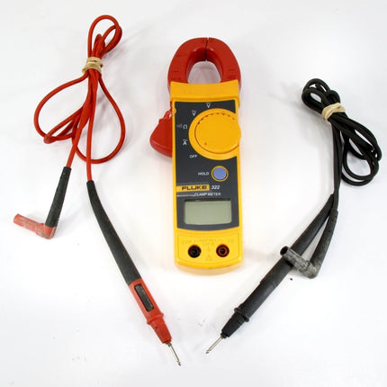 Fluke 322 Clamp Meter AC/DC Multimeter Continuity Current 600 Volt - ZeereeZ