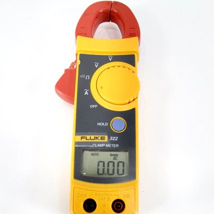 Fluke 322 Clamp Meter AC/DC Multimeter Continuity Current 600 Volt - ZeereeZ