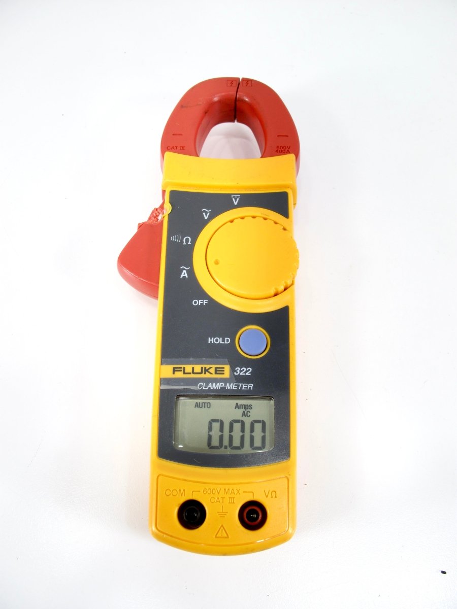 Fluke 322 Clamp Meter AC/DC Multimeter Continuity Current 600 Volt - ZeereeZ