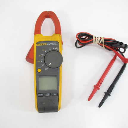 Fluke 375 FC 600A 1000V Digital Clamp Meter Multimeter True RMS w/ Leads - ZeereeZ