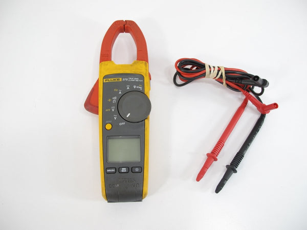 Fluke 375 FC 600A 1000V Digital Clamp Meter Multimeter True RMS w/ Leads - ZeereeZ