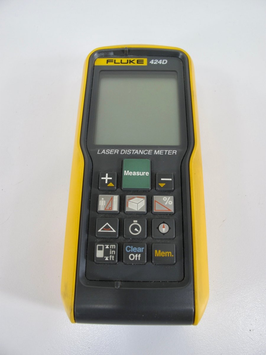 Fluke 424D Laser Distance Meter Tester 100 Meters 330 Feet F424D - ZeereeZ