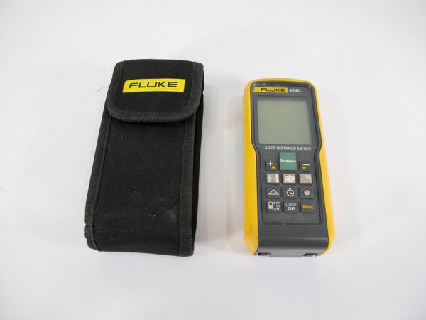 Fluke 424D Laser Distance Meter Tester 100 Meters 330 Feet F424D - ZeereeZ