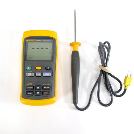 Fluke 53 II B Data Logging Thermometer w/ 80PK - 22 Probe - ZeereeZ