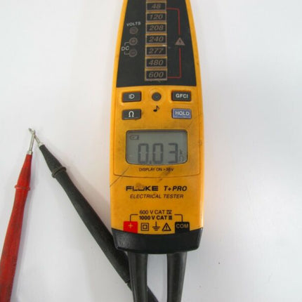 Fluke Electrical Tester T+PRO CAT IV - 600 volt, CAT III - 1000 volt LED Display - ZeereeZ