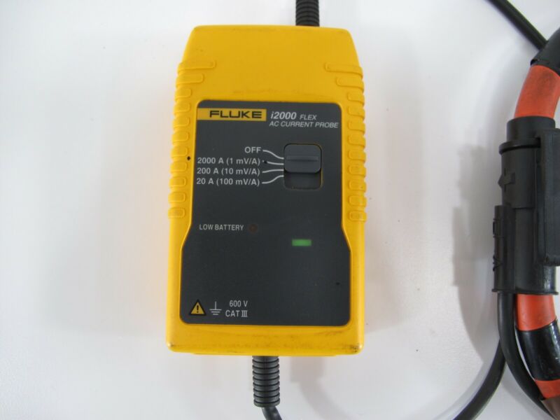 Fluke I2000 FLEX Flexible AC Current Clamp 600V AC/DC Voltage - ZeereeZ