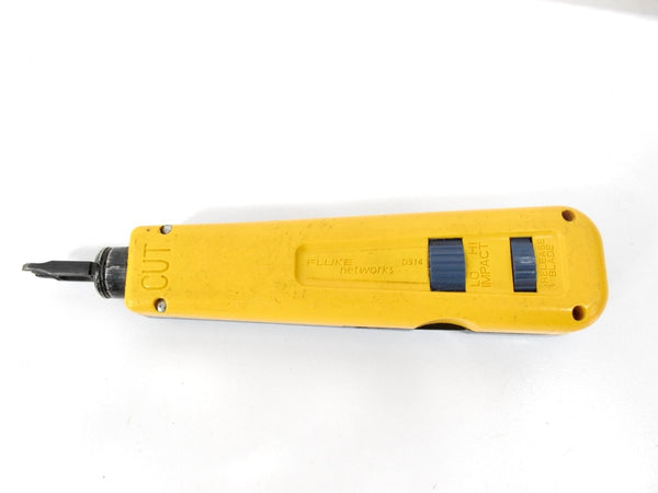 Fluke Networks D914 Telecom Network Panel Impact Punch Down Tool - ZeereeZ