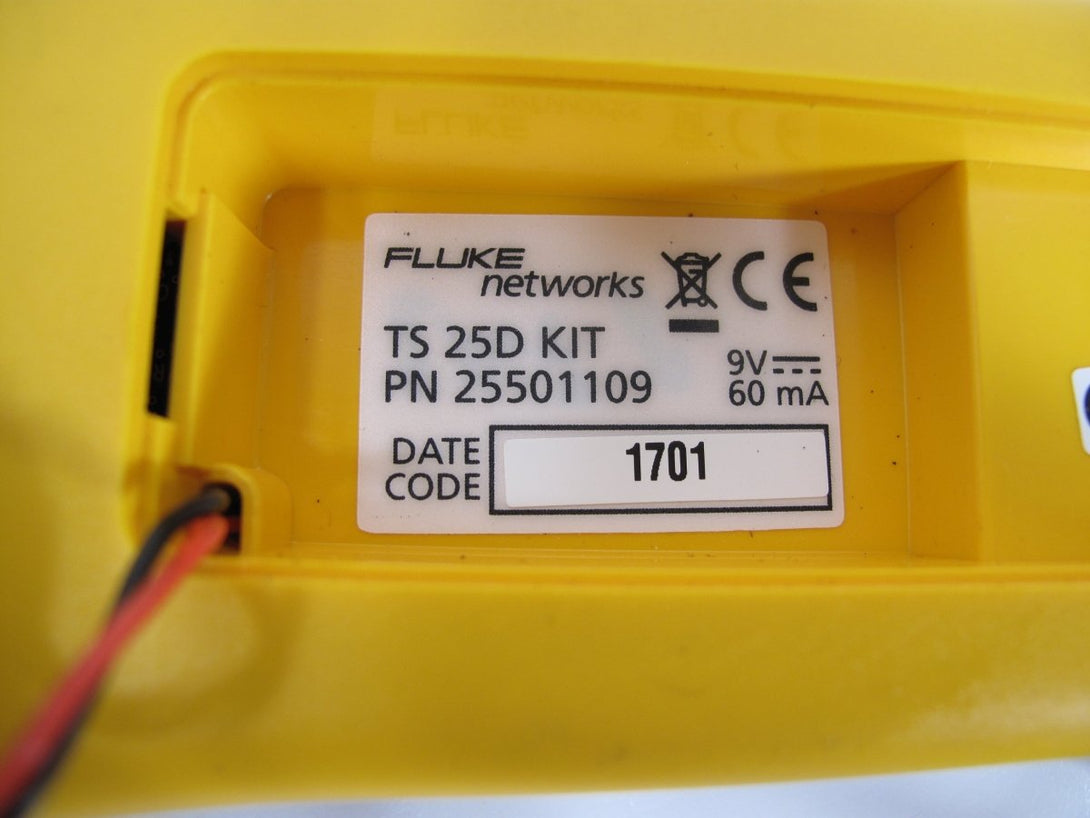 Fluke Networks TS25D Telephone Test / Butt Set with Banjo Adapters - ZeereeZ