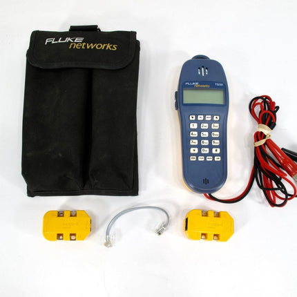 Fluke Networks TS25D Telephone Test / Butt Set with Banjo Adapters - ZeereeZ