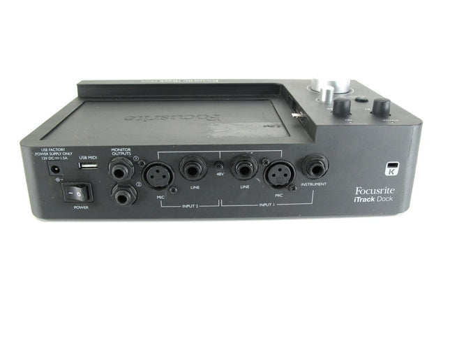 Focusrite iTrack Dock iPad Music Recording Interface Workstation - ZeereeZ