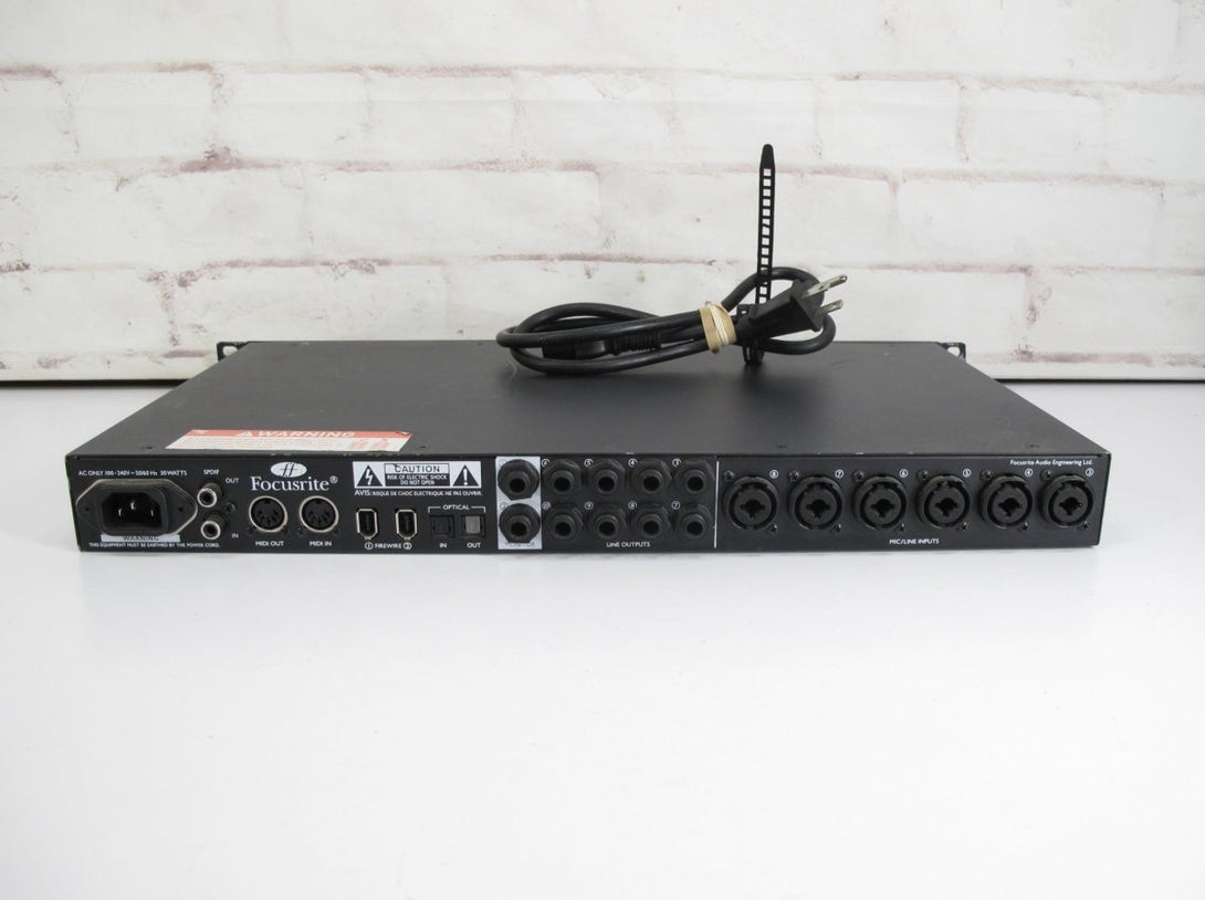 Focusrite Saffire PRO 40 FireWire 20 in/out Audio Recording Interface - ZeereeZ