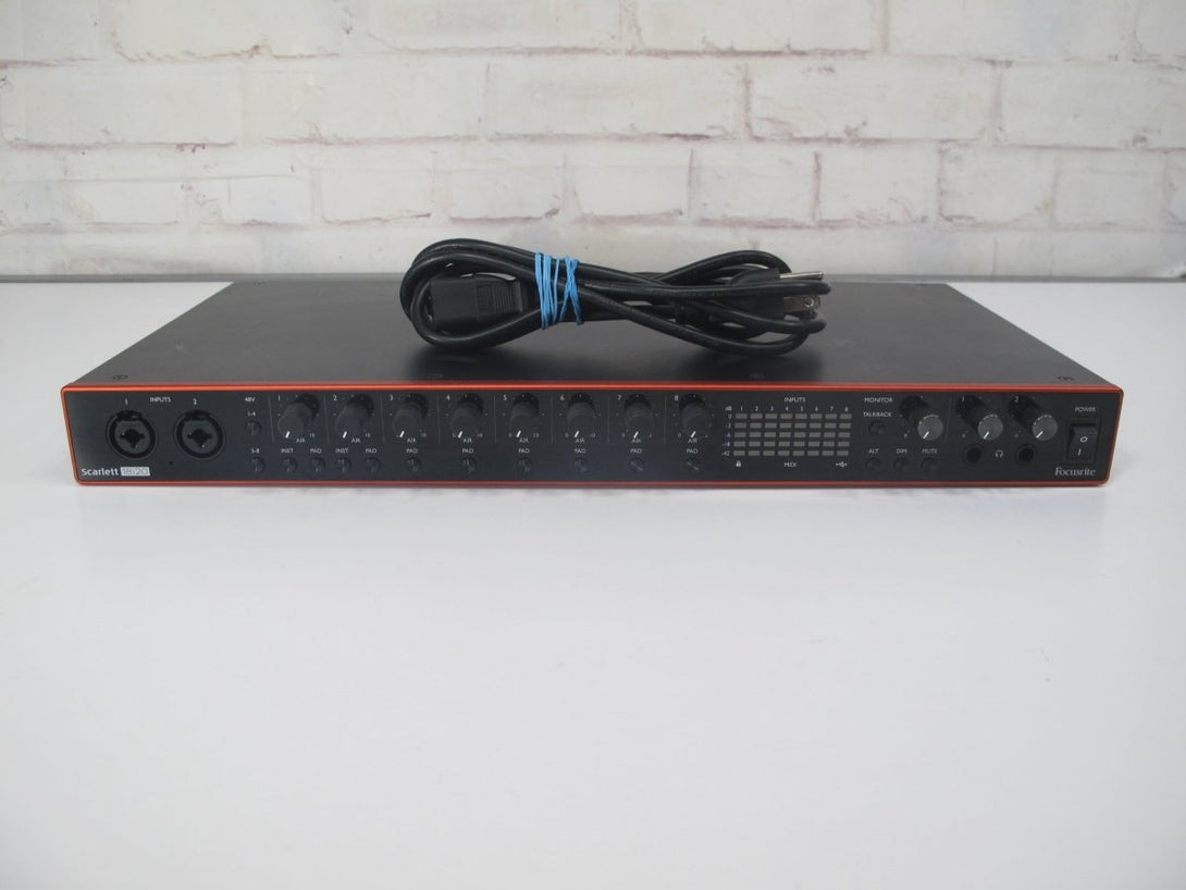 Focusrite SCARLETT - 18I20 - 3G 3rd Gen. USB Audio Recording Interface - ZeereeZ