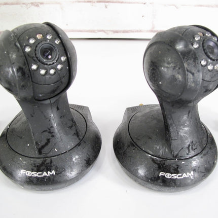 Foscam FI8916W Indoor PTZ Pan Tilt Zoom Wireless IP Camera Pair (2) - ZeereeZ
