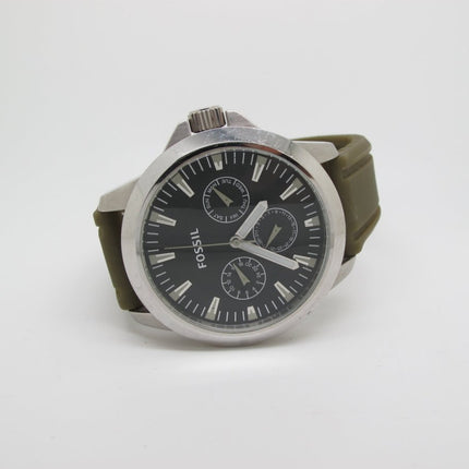 Fossil BQ1296 42mm Quartz Water Resistant Mens Watch - ZeereeZ