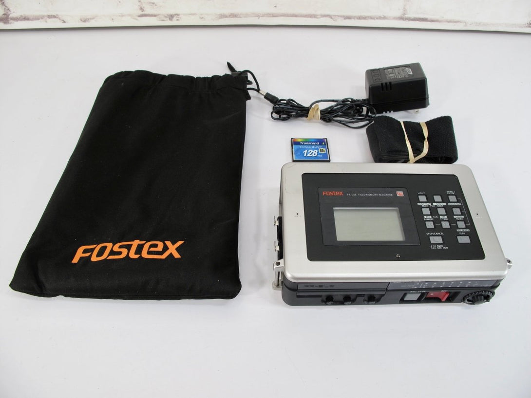 Fostex FR - 2LE 2 - Channel Compact Flash Field Memory Portable Recorder - ZeereeZ