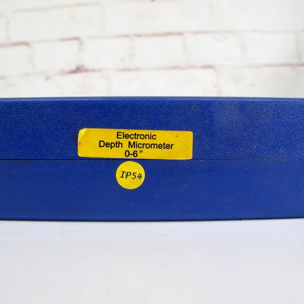 Fowler IP54 Absolute Electronic Depth Micrometer, 54 - 225 - 456, 0 - 6" Measuring - ZeereeZ