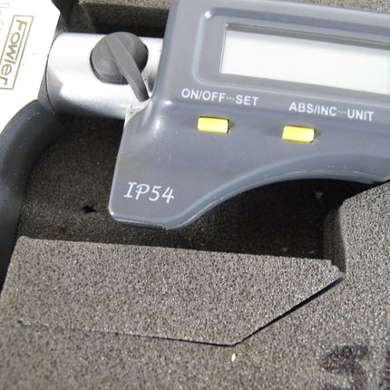 Fowler IP54 Absolute Electronic Depth Micrometer, 54 - 225 - 456, 0 - 6" Measuring - ZeereeZ