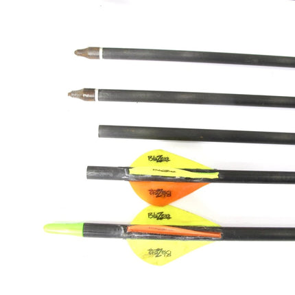 Fred Bear Instinct 29" 70# RH Compound Hunting Bow & Arrow Bundle - ZeereeZ