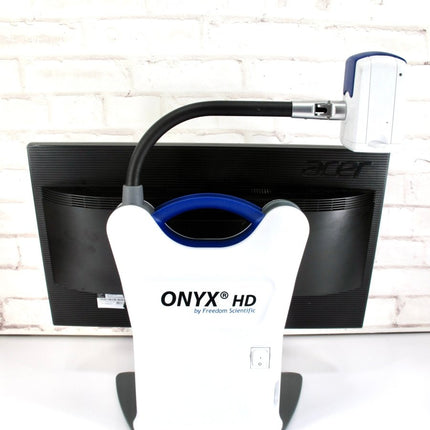 Freedom Scientific ONYX Deskset HD Low Vision Magnifyfing Enlarger Reader - ZeereeZ
