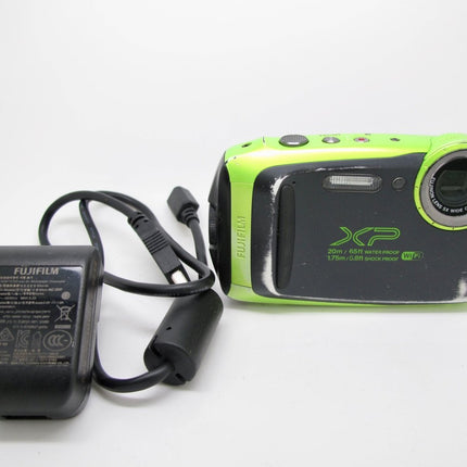 Fujifilm FinePix XP130 Waterproof Shockproof Dust - proof 16.4MP Digital Camera Lime Green - ZeereeZ