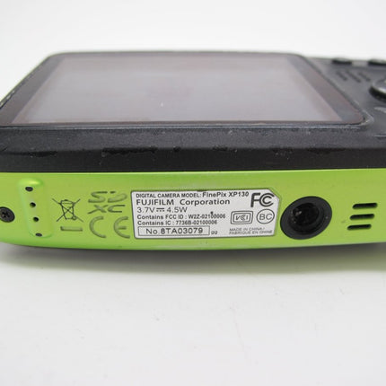 Fujifilm FinePix XP130 Waterproof Shockproof Dust - proof 16.4MP Digital Camera Lime Green - ZeereeZ