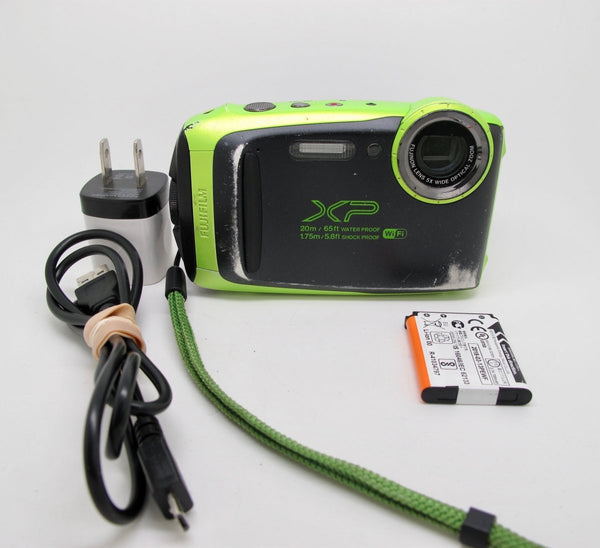 Fujifilm FinePix XP130 Waterproof Shockproof Dustproof 16.4MP Digital Camera Lime Green - ZeereeZ