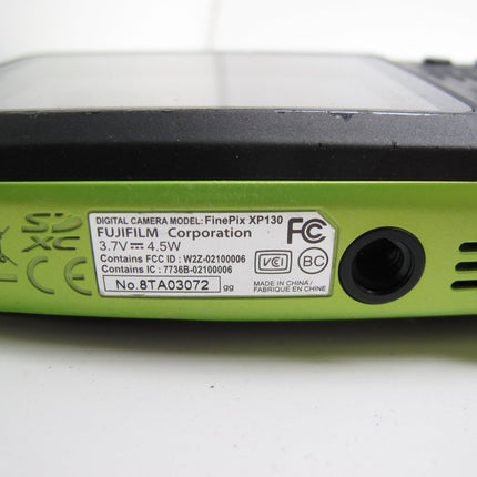Fujifilm FinePix XP130 Waterproof Shockproof Dustproof 16.4MP Digital Camera Lime Green - ZeereeZ