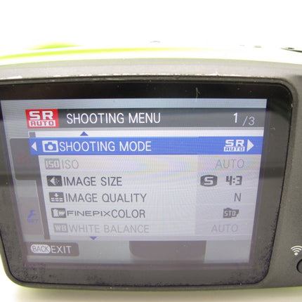 Fujifilm FinePix XP130 Waterproof Shockproof Dustproof 16.4MP Digital Camera Lime Green - ZeereeZ