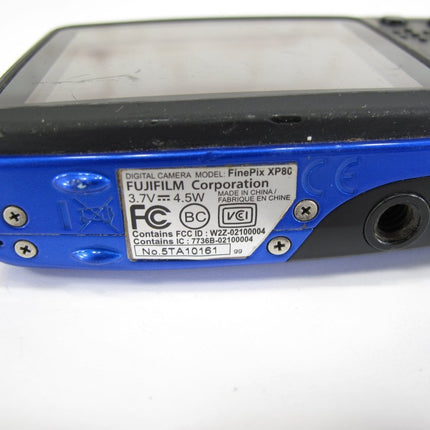 Fujifilm FinePix XP80 Waterproof Underwater 5x Zoom Digital Sports Camera - ZeereeZ