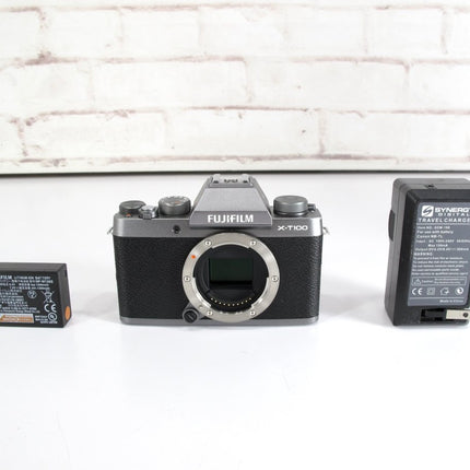 Fujifilm Fuji X Series X - T100 24.2MP Mirrorless Digital Camera Body - ZeereeZ