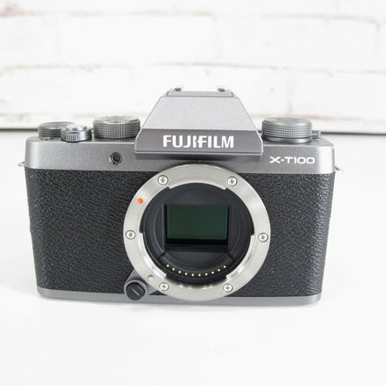 Fujifilm Fuji X Series X - T100 24.2MP Mirrorless Digital Camera Body - ZeereeZ