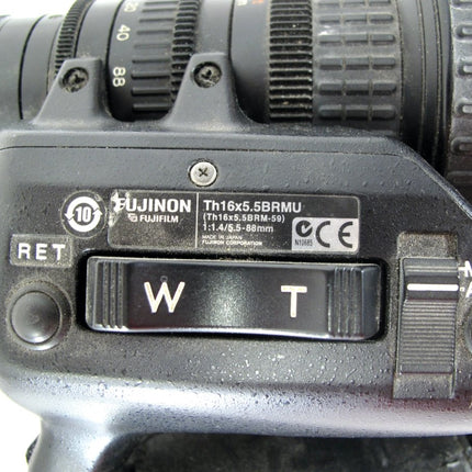 Fujinon Th16x5.5BRMU 1/3" ENG Broadcast Zoom TV Lens Commercial Pro HD - ZeereeZ