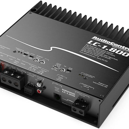 AudioControl LC-1.800 800w RMS Monoblock 1 Channel Amplifier Amp Bass Processor