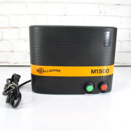 Gallagher M1500 Mains Electric Livestock Fence Energizer Charger 110V 160 Mile 900 Acre - ZeereeZ