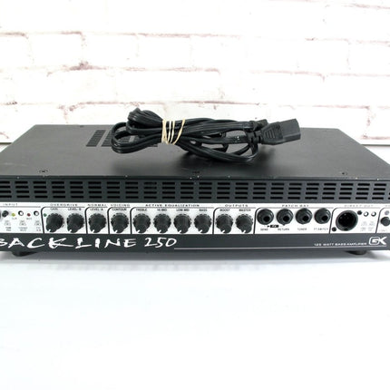 Gallien Krueger Backline 250 BL Solid State Bass Guitar Amplifier Amp Head - ZeereeZ