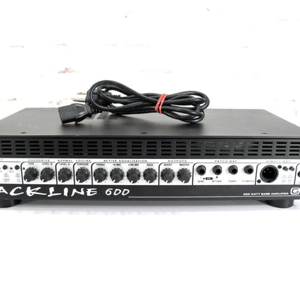 Gallien Krueger Backline 600 2 Channel 300 Watt Bass Guitar Amp Head - ZeereeZ