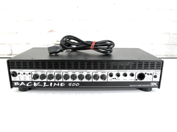 Gallien Krueger Backline 600 2 Channel 300 Watt Bass Guitar Amp Head - ZeereeZ