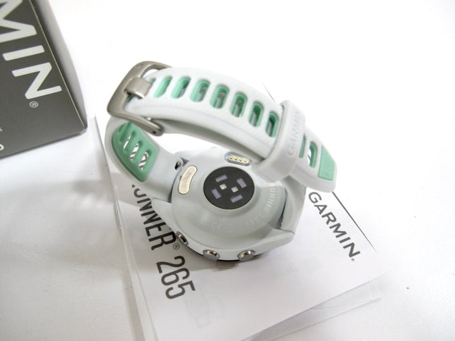 Garmin Forerunner 265S GPS Watch - Whitestone/Neo Tropic Running Swimming GPS - ZeereeZ