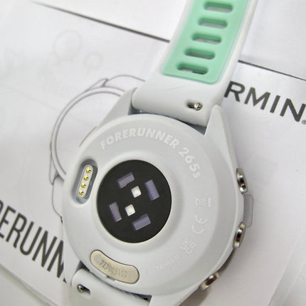 Garmin Forerunner 265S GPS Watch - Whitestone/Neo Tropic Running Swimming GPS - ZeereeZ