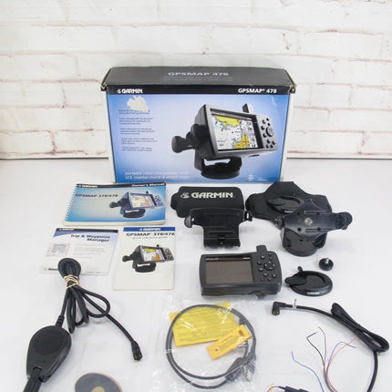 Garmin GPSMAP 478 GPS Map Receiver for Car / Automotive and Boat / Marine Chartplotter - ZeereeZ