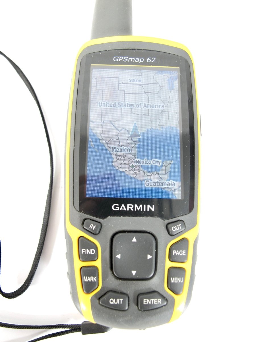 Garmin GPSMAP 62 Handheld Color Screen GPS Geocaching Navigator - ZeereeZ