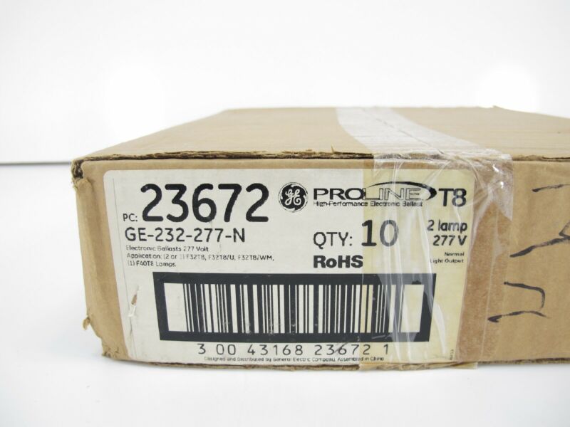 GE - 232 - 277 - N Proline 277 - Volt Electronic Ballast for (2) F32T8 or F32T8/U Lamps - ZeereeZ