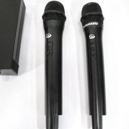 Gem Sound GMW - 2 Wireless Two Mic Microphone System VHF Dual Channel - ZeereeZ