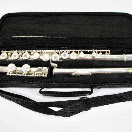 Gemeinhardt PR3C Open Hole C - Foot Offset G Silver Plated Intermediate Flute - ZeereeZ