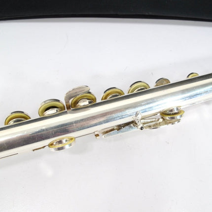 Gemeinhardt PR3C Open Hole C - Foot Offset G Silver Plated Intermediate Flute - ZeereeZ