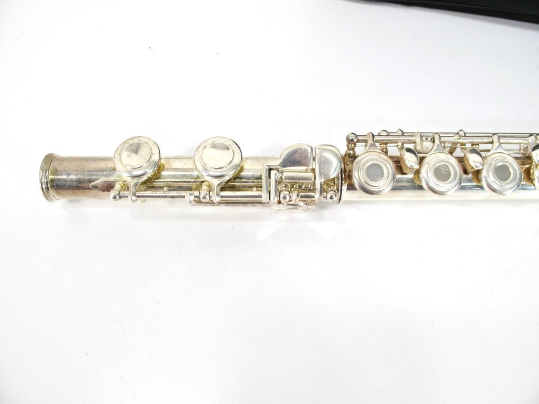 Gemeinhardt PR3C Open Hole C - Foot Offset G Silver Plated Intermediate Flute - ZeereeZ