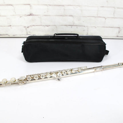 Gemeinhardt PR3C Open Hole C - Foot Offset G Silver Plated Intermediate Flute - ZeereeZ